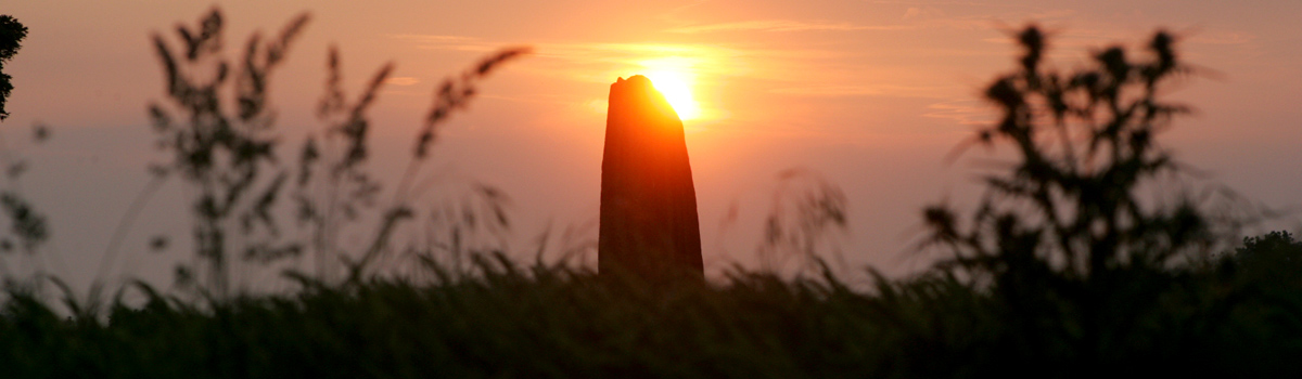 Devils Arrows at sunrise