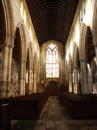 Interior of Howden Minster